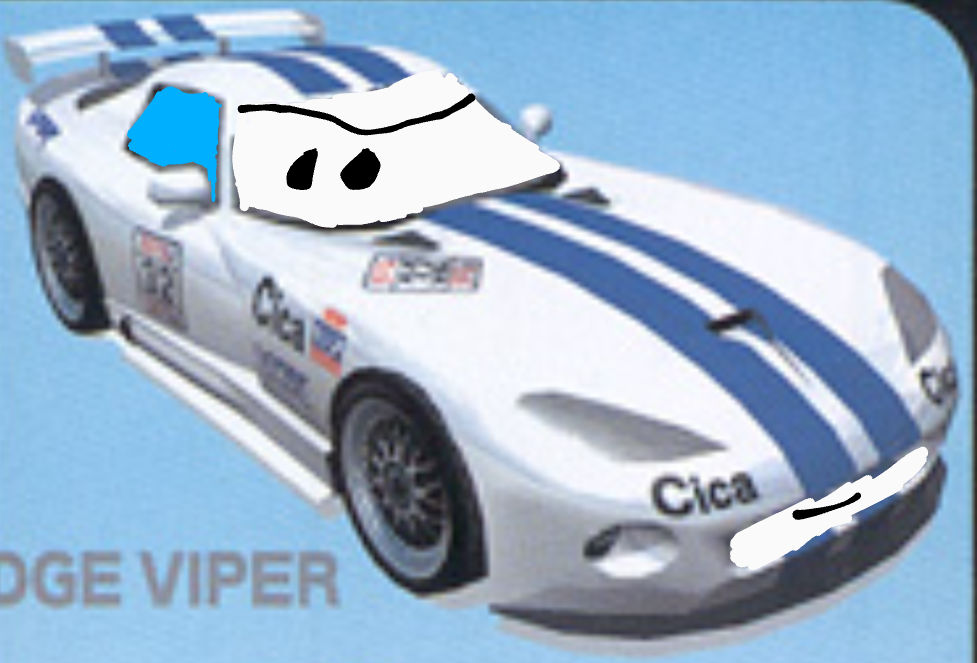 Dodge viper scud race (sega super gt) pixar cars by ...