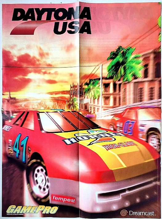 Rare daytona usa 2001 poster by kevinlovesdaytonausa on DeviantArt