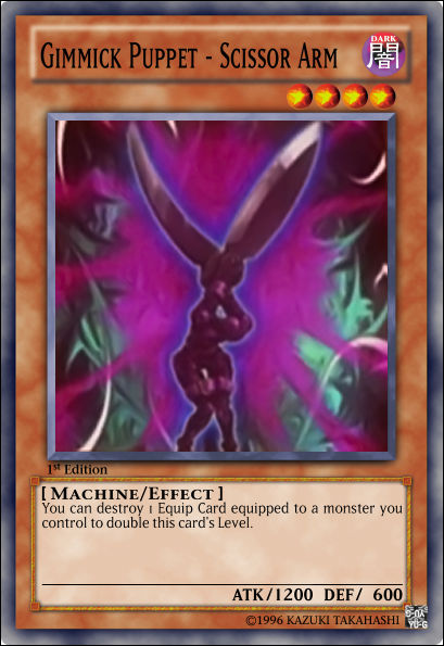 Common CPZ1-JP008 Gimmick Puppet Scissor Arms Yugioh Japanese Common CPZ1-JP008 Gimmick Puppet Scissor Arms Yugioh Japanese