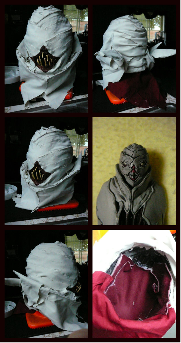 Death Note Sidoh Mask WIP II