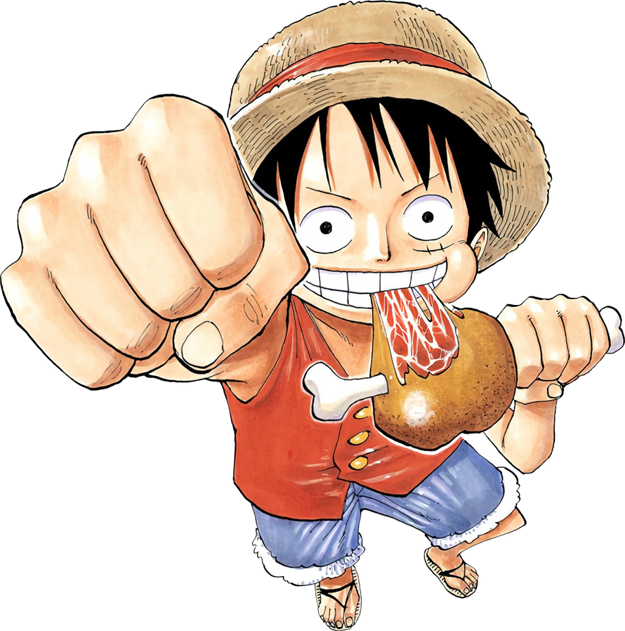 One Piece Monkey D - Monkey D Luffy Food, HD Png Download , Transparent Png  Image