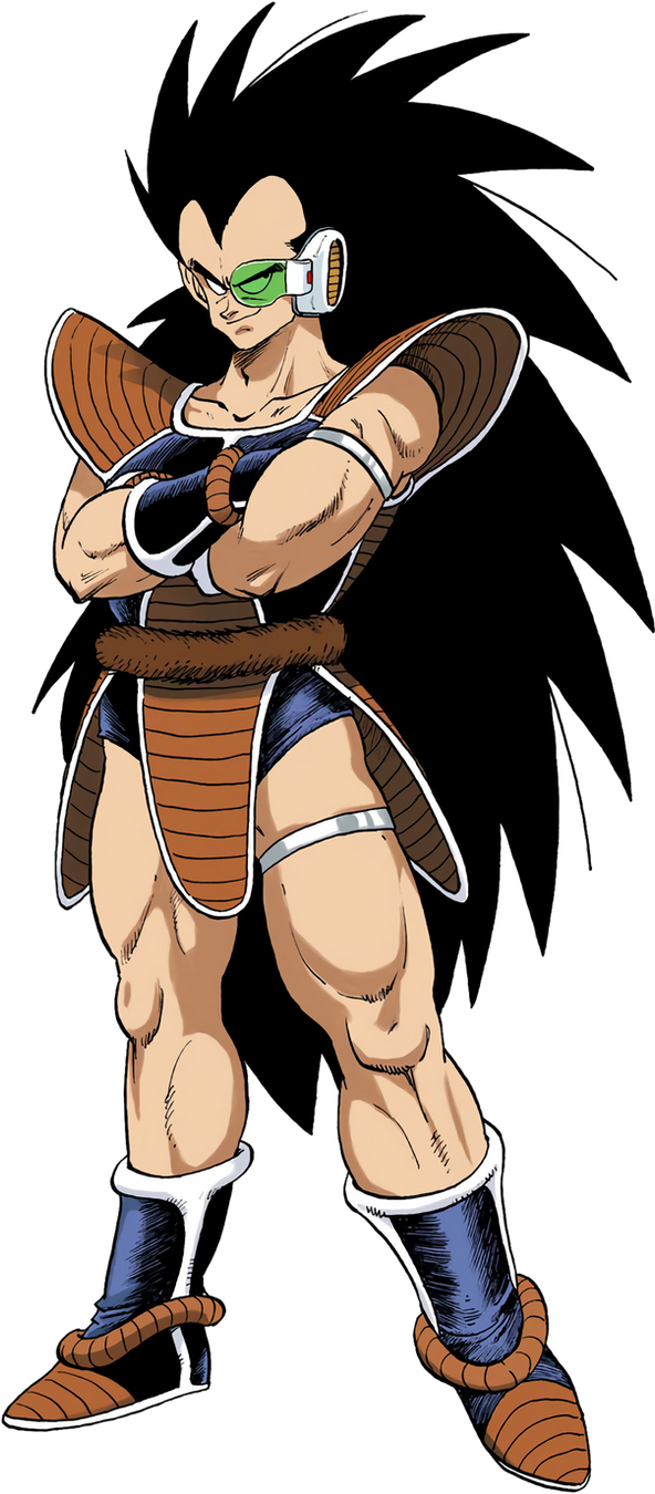 Raditz Smiling Raditz (Original) by MonkeyOfLife on DeviantArt