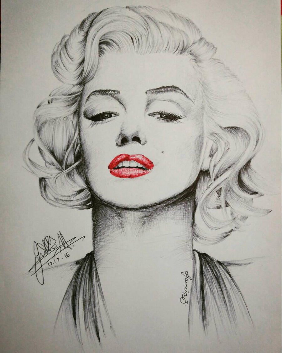 Marilyn Monroe by ObscuredOrchid on DeviantArt