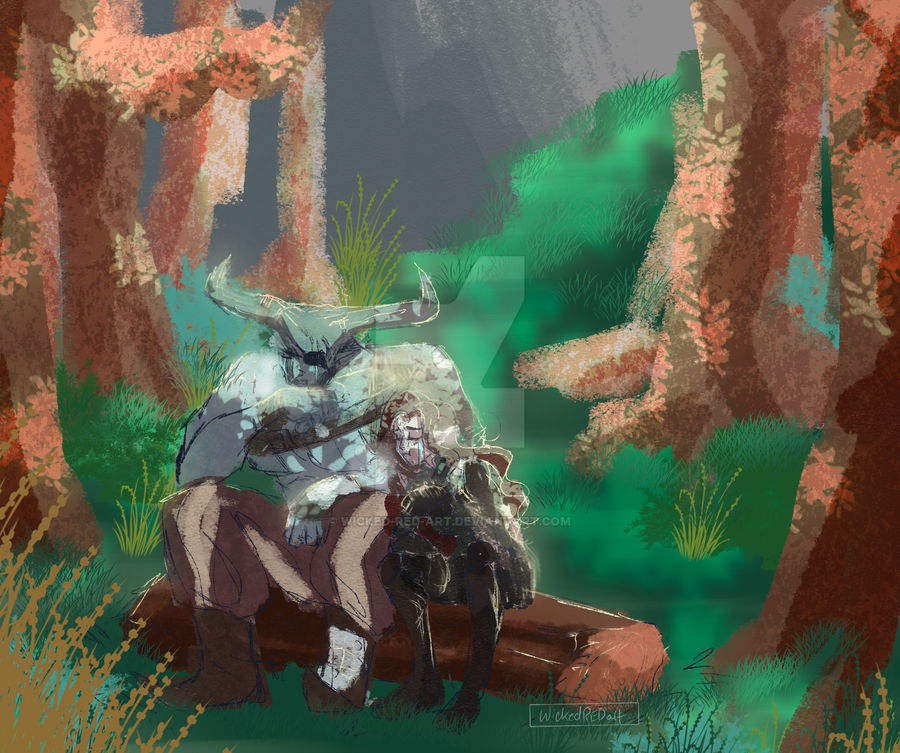 Meagir Meager Meals by Wicked-RED-Art on DeviantArt