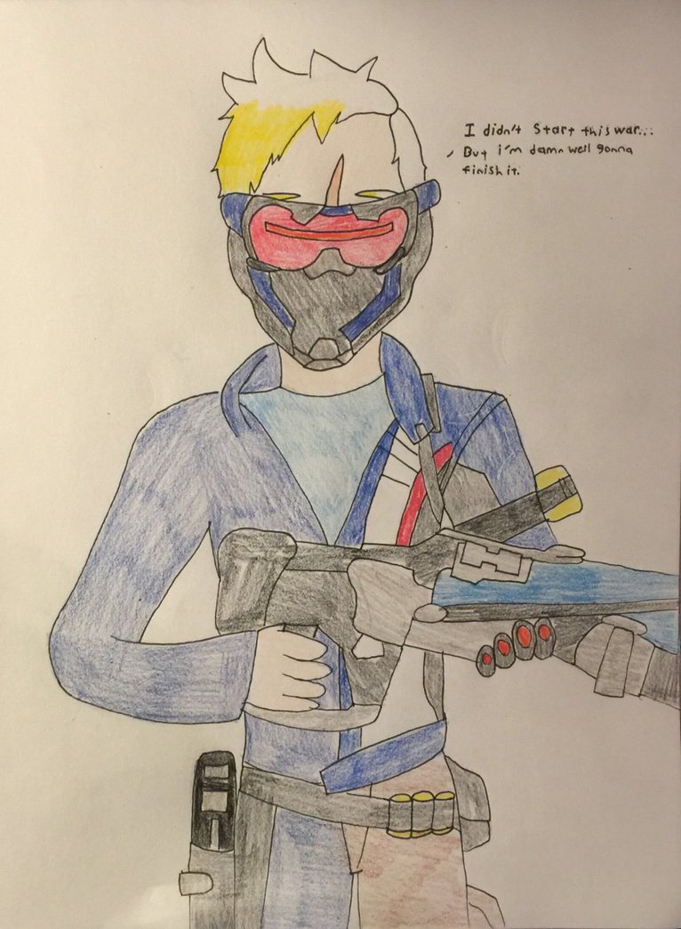 Soldier 76 JoJo Pose by artbyberny on DeviantArt