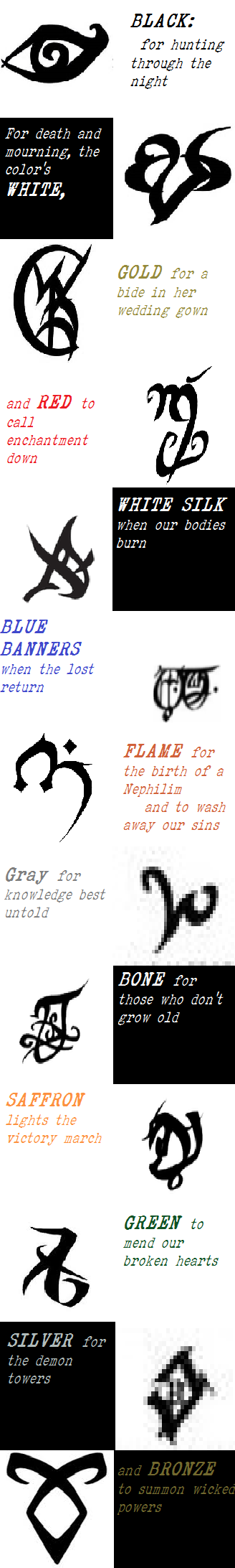 Shadowhunter Rhyme