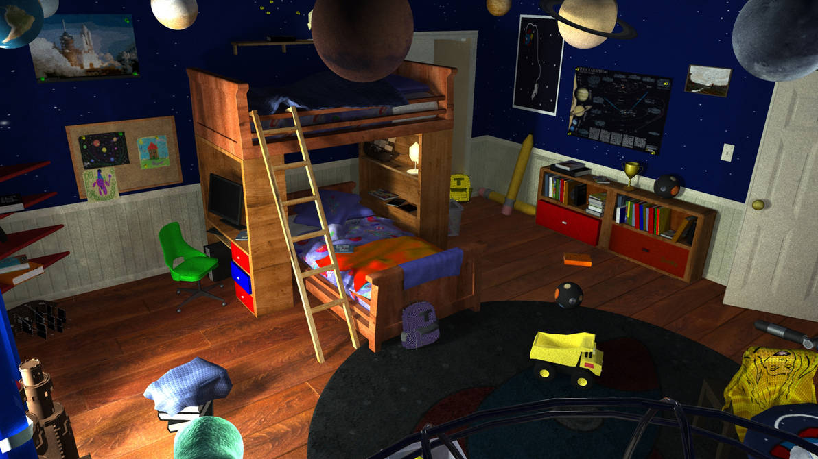 Room bigger render by peach-of-the-valley on DeviantArt