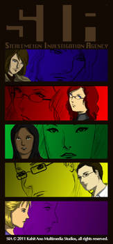 Sterlemeign Investigation Agency (SIA )Vol 1 cover