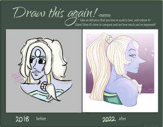 Draw This Again! Opal by CorruoArt