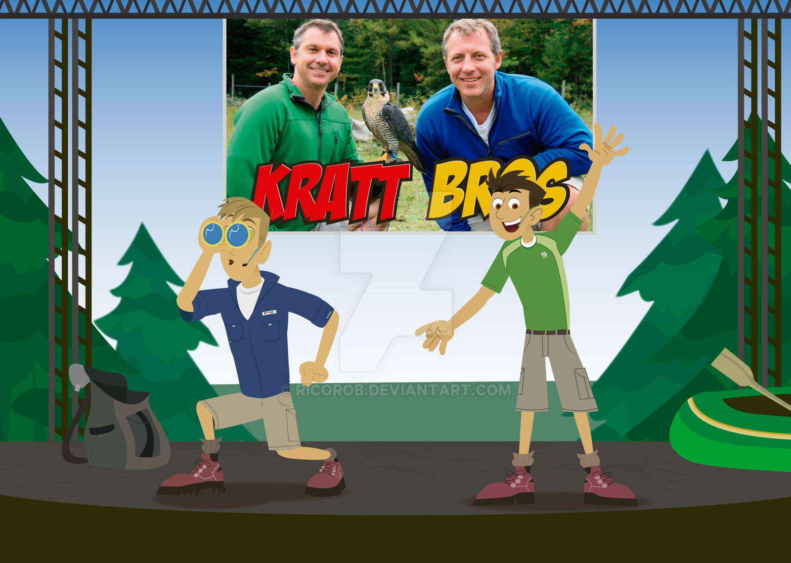 Kratt Brothers Kratt Brothers Show by RicoRob on DeviantArt
