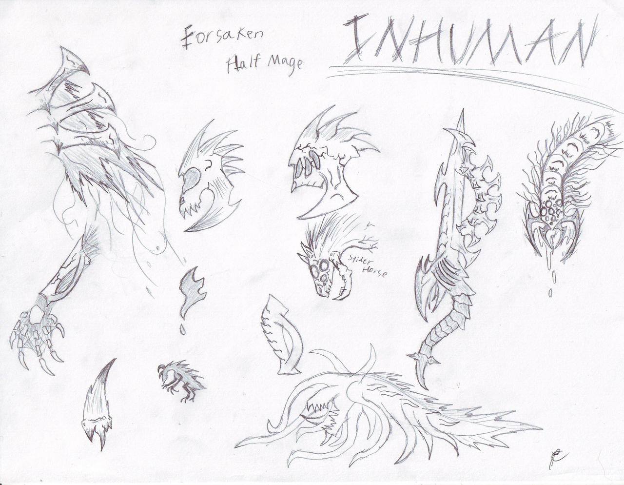 Inhuman Concepts by Dragonsmana on DeviantArt