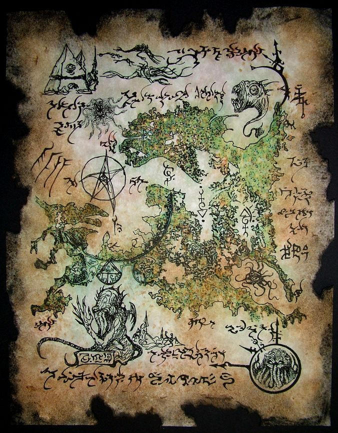Rlyeh Map by MrZarono on DeviantArt
