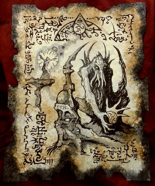 Dark Rlyehain Script Rlyeh Guardian by MrZarono on DeviantArt