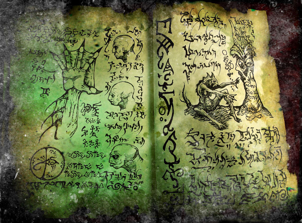 Arcane Script Writing Example The arcane text revealed what I would become by MrZarono on DeviantArt