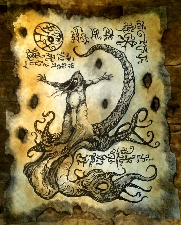 Shapeless things came up from the Earth by MrZarono on DeviantArt