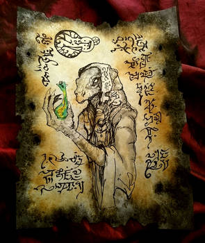 Serpent Man Alchemist