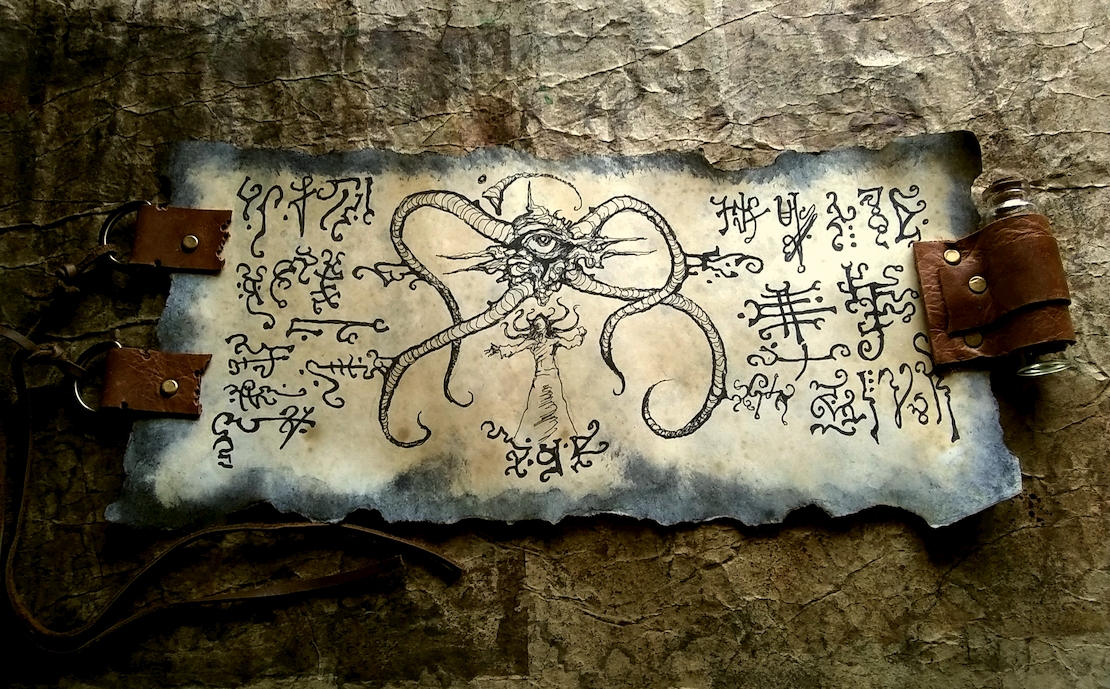 Devil Scroll Demon Summoner Scroll by MrZarono on DeviantArt