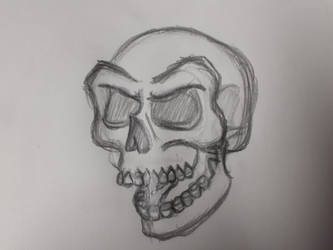 Skull doodle