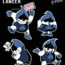 LANCER from deltarune (Undertale 2)