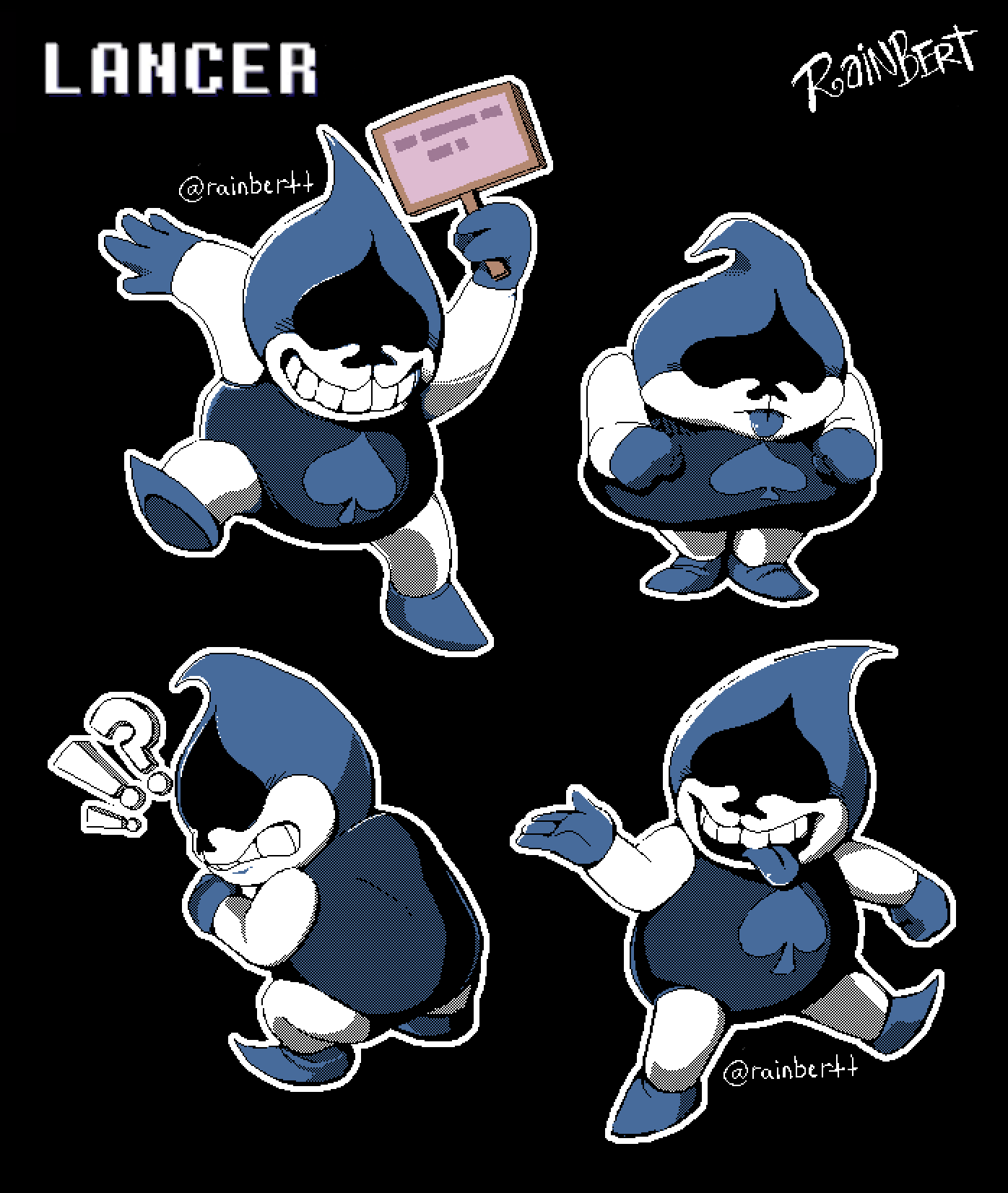 LANCER from deltarune (Undertale 2)