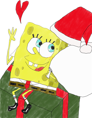 Christmas Spongebob