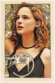 Natalie Portman - Art Nouveau