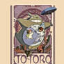 My Neighbor Totoro  - Art Nouveau