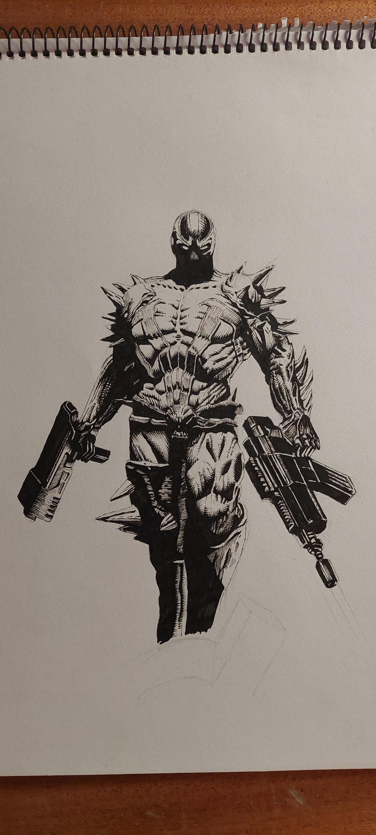 Spawn drawing by JSN26 on DeviantArt