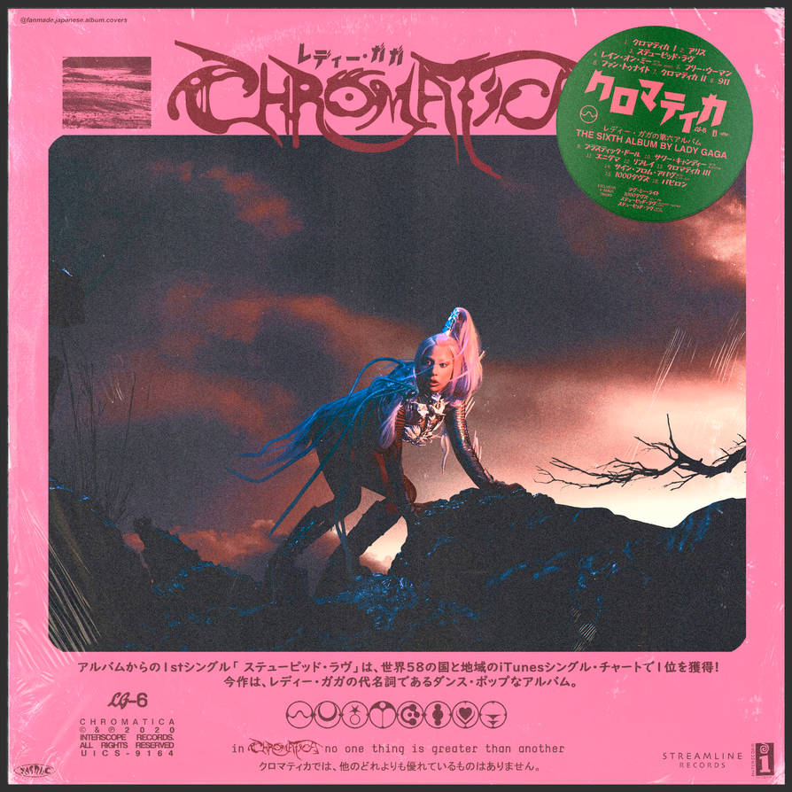 Lady Gaga Chromatica Fanmade Cover By Fnmadejapanesecovers On Deviantart Lady Gaga Chromatica Fanmade Cover By Fnmadejapanesecovers On Deviantart