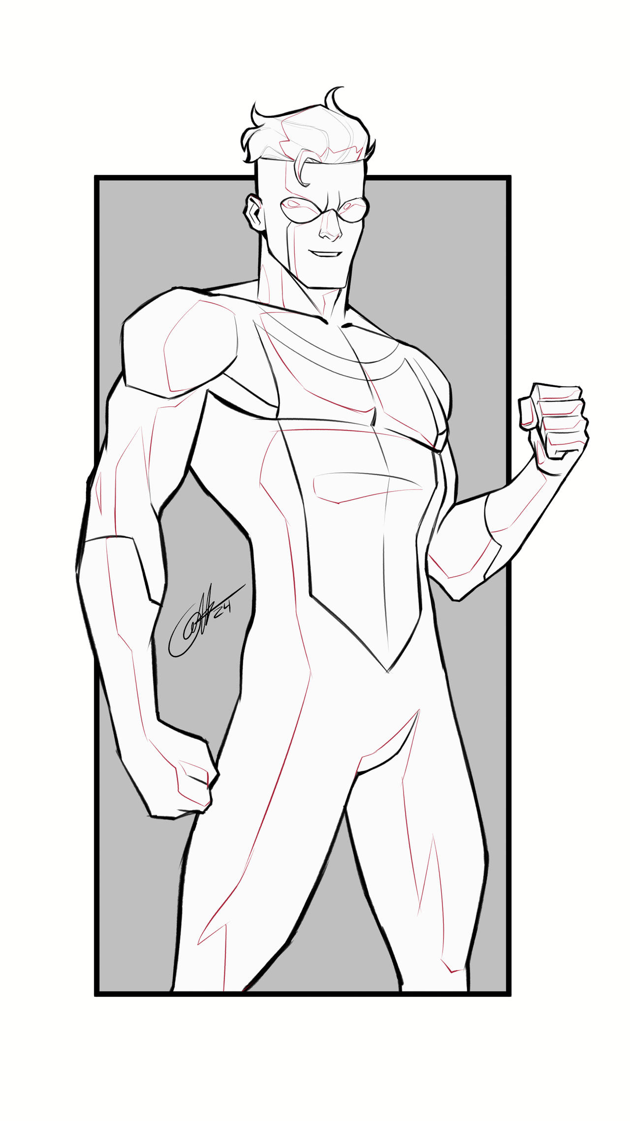 Invincible - Sketch by GeffArtStudio on DeviantArt