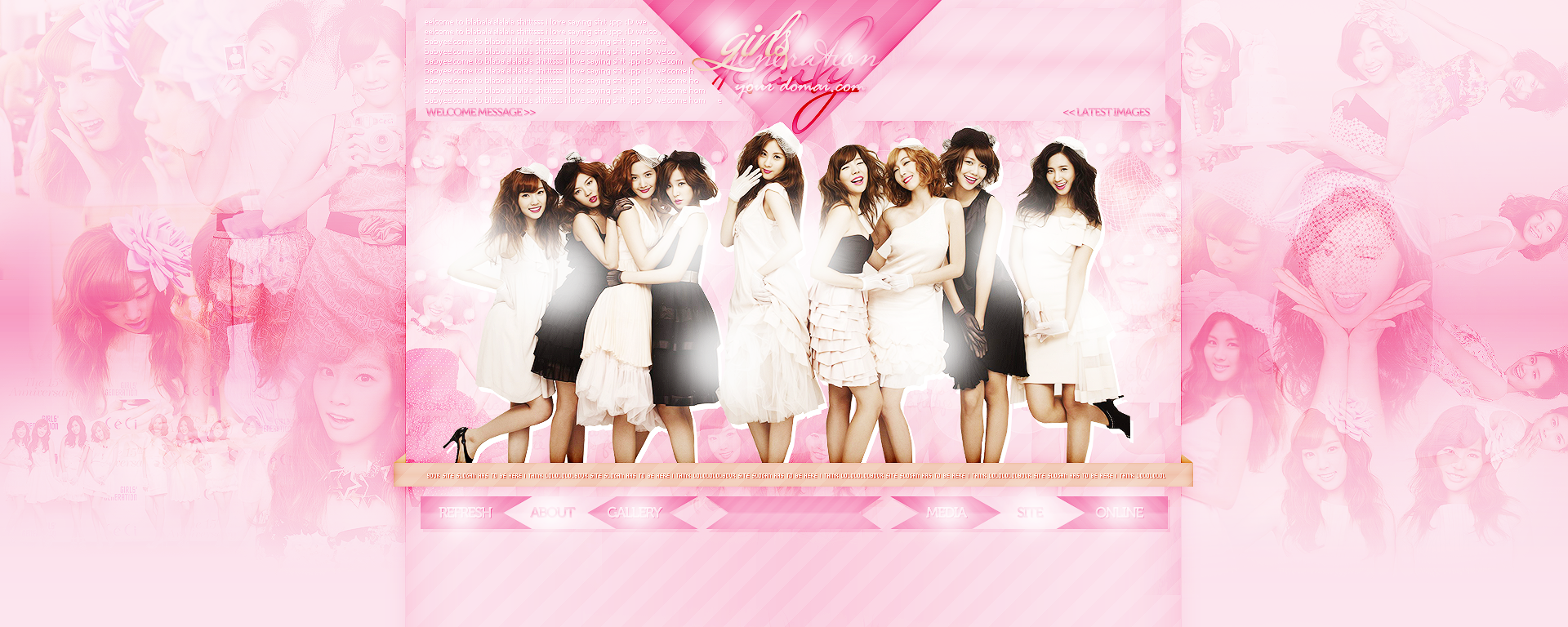 Girls Generation Layout