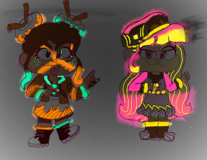 Neon racers by lanaloud313 on DeviantArt