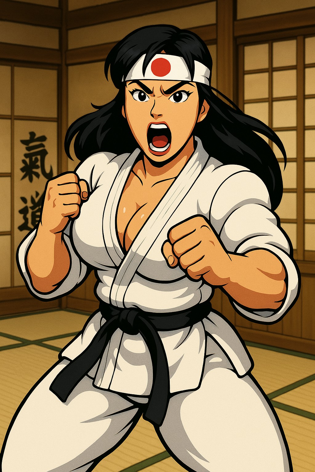 ADULT KARATEKA SETSUKO NISHIZAKI