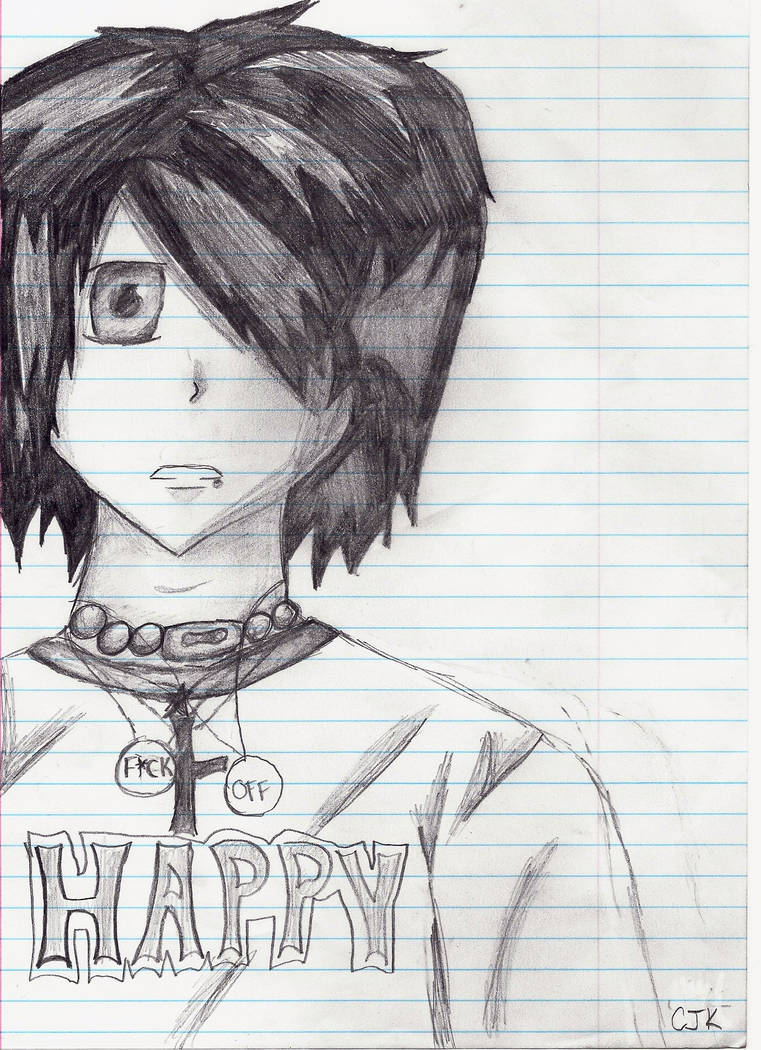 Emo Anime Guy by MomoJunko on DeviantArt