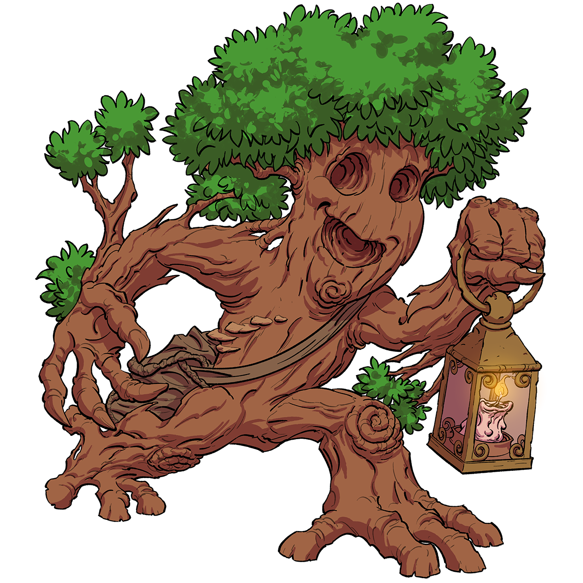 Tree Man Cartoon at Gertrude Howard blog