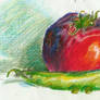 tomato and pea pod