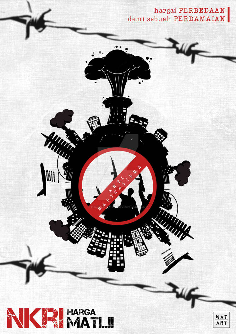Poster Anti-Radikalisme by Hadinata100 on DeviantArt