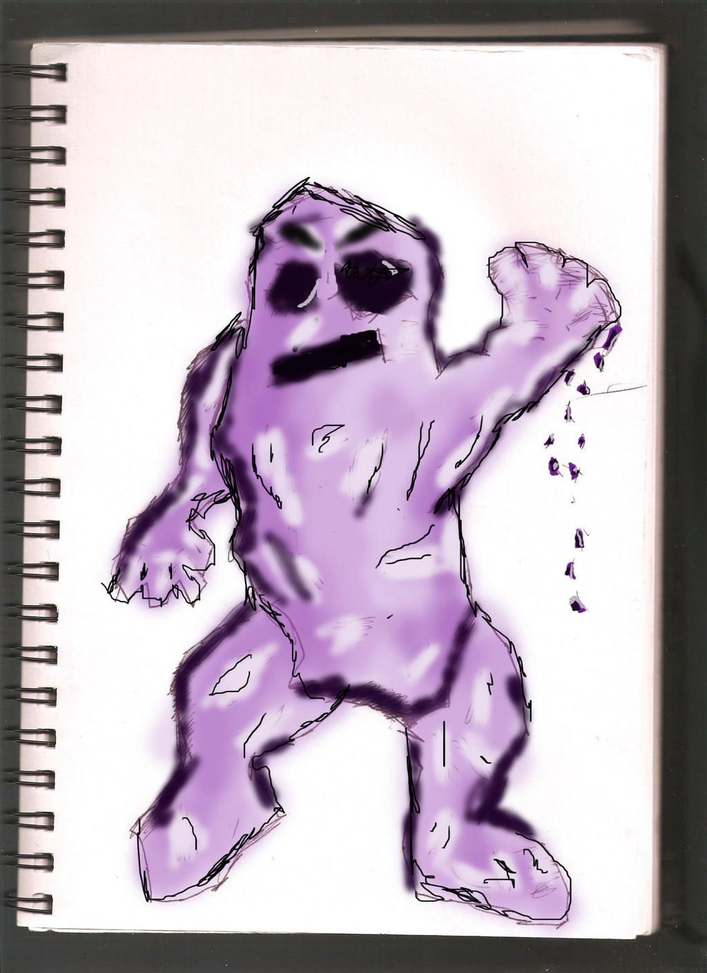 Crystal meth monster by Socksandcrayons on DeviantArt