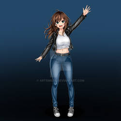 Arika Sakamoto - Awesome Girl (Commission)