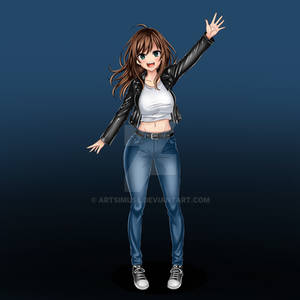 Arika Sakamoto - Awesome Girl (Commission)