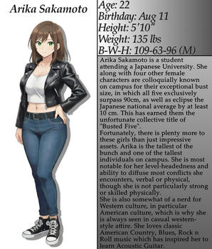 Arika Sakamoto - Profile Information