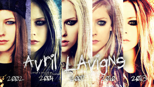 Avril Lavigne Faces 2002 - 2013