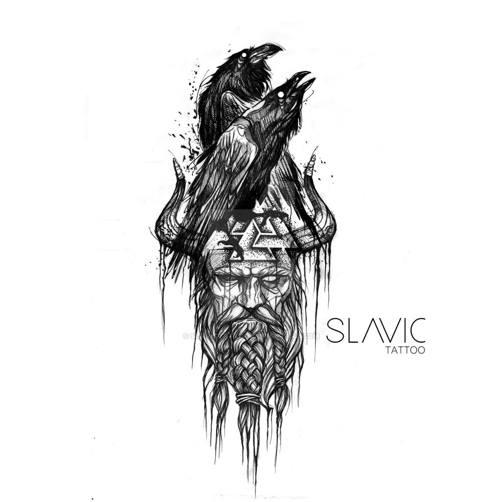 Odin-new by slavictattoo on DeviantArt