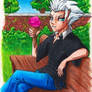 Hitsugaya-Ice Cream Summer Day