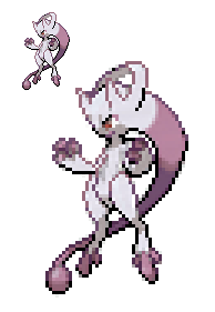 Mewtwo X Mew by kikyoshirax on DeviantArt