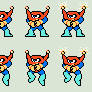 DOS Volt Man Sprite Sheet