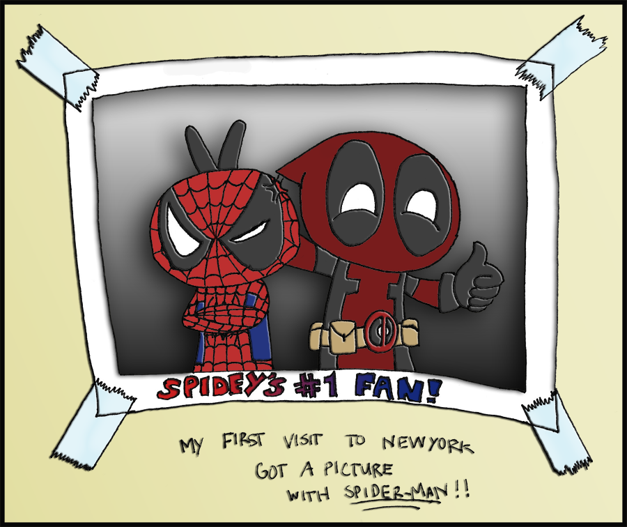 Deadpool and Spider-man by tangledinthread on DeviantArt Deadpool and Spider-man by tangledinthread on DeviantArt