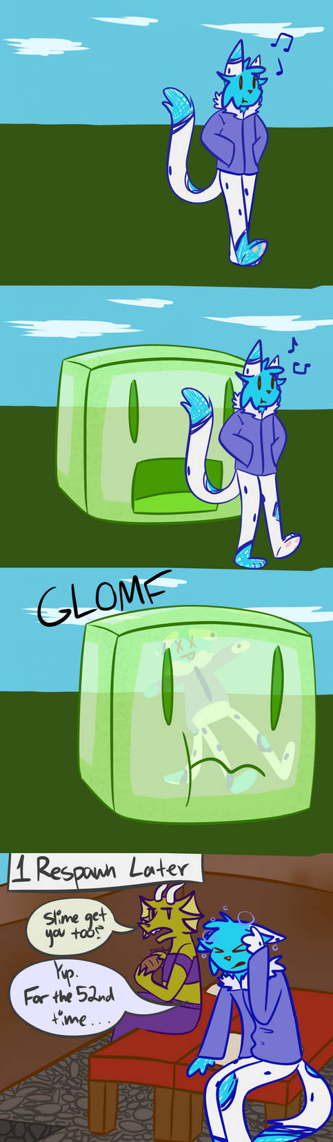 Minecraft Superflat Be Like by fallowgrove on DeviantArt