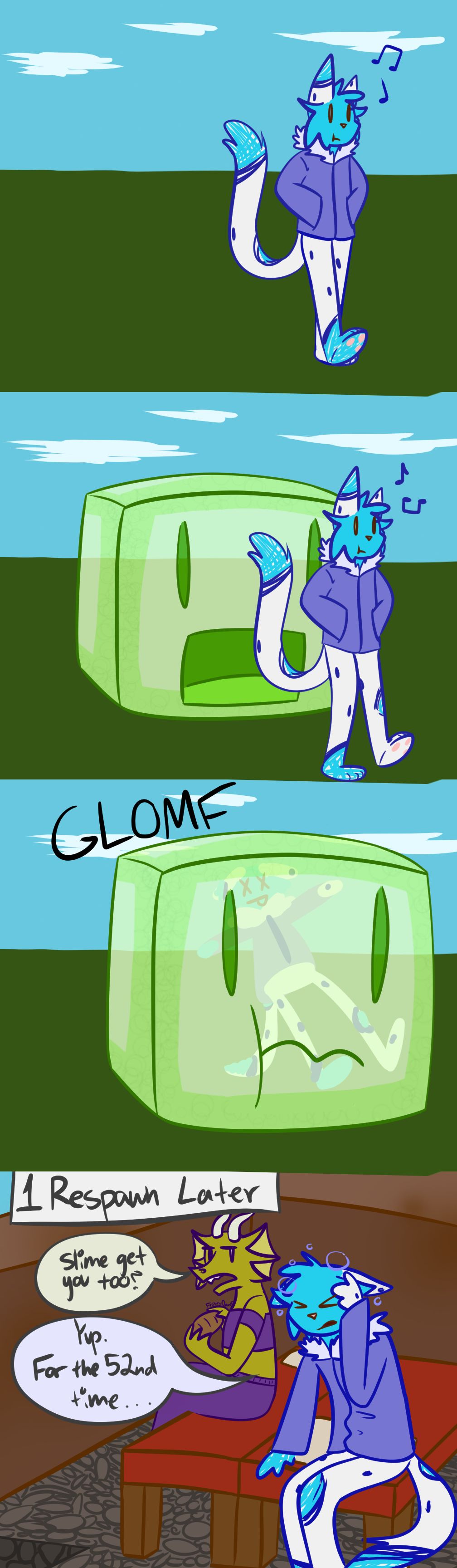 Minecraft Superflat Be Like by fallowgrove on DeviantArt