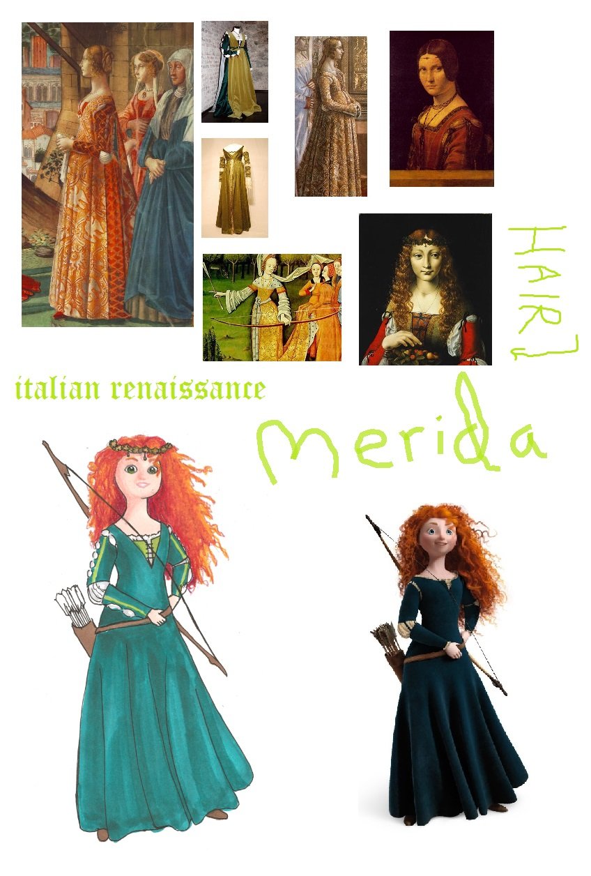 Authentic Disney Ladies - Merida